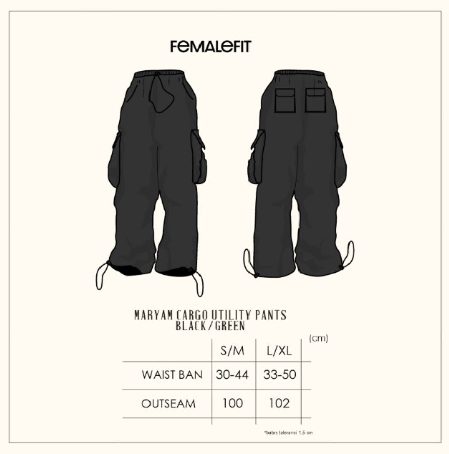 Maryam Cargo Utility Pants
