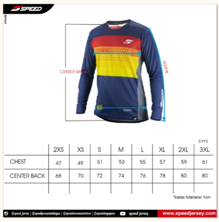 SPEED JERSEY - MTB Downhill Series - PERRIE