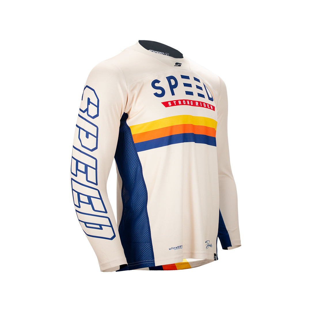 Jersey Sepeda MTB Enduro Speed Jersey Revonduro Series - Amber