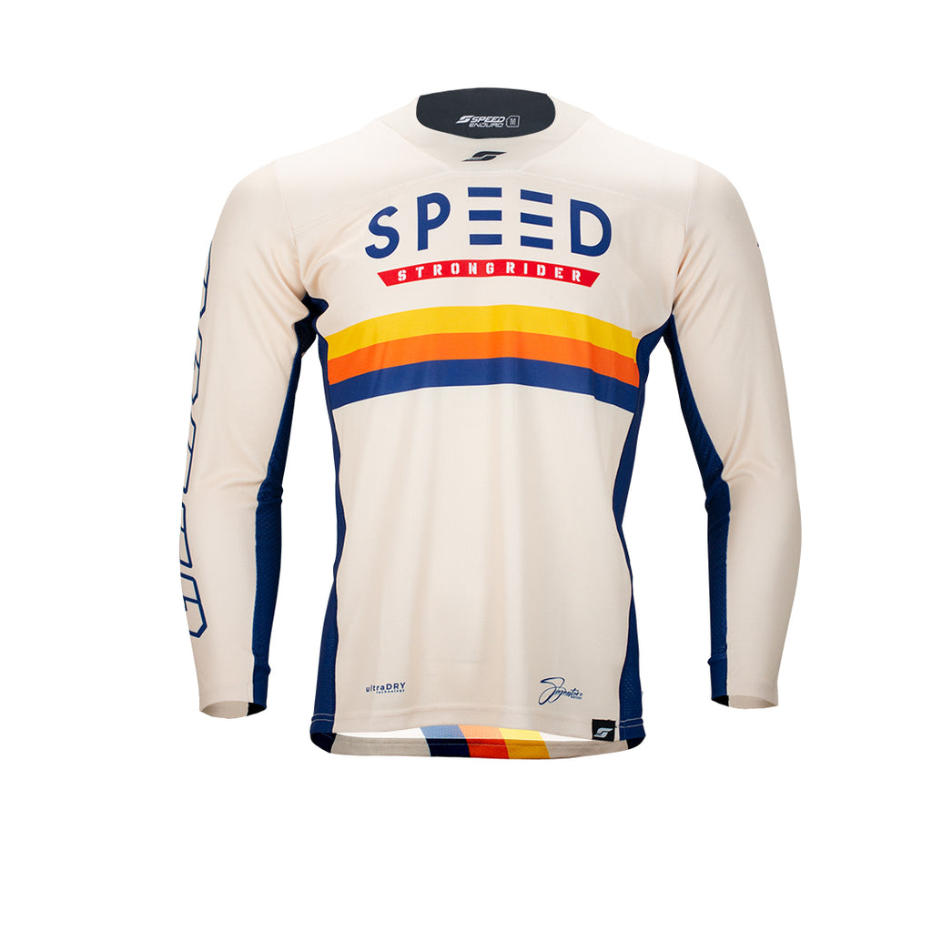 Jersey Sepeda MTB Enduro Speed Jersey Revonduro Series - Amber