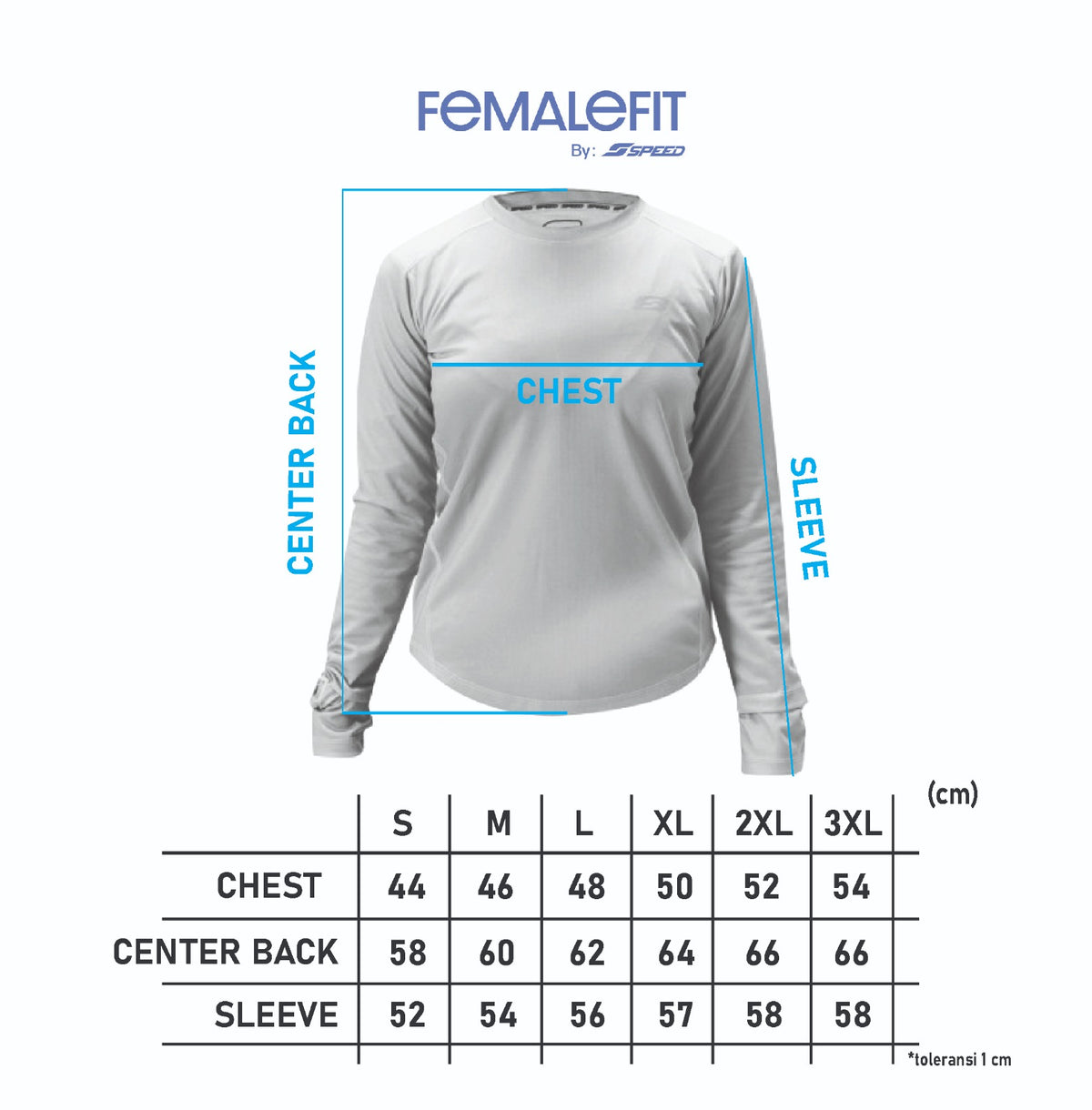 Jersey Olahraga Wanita - Gravira