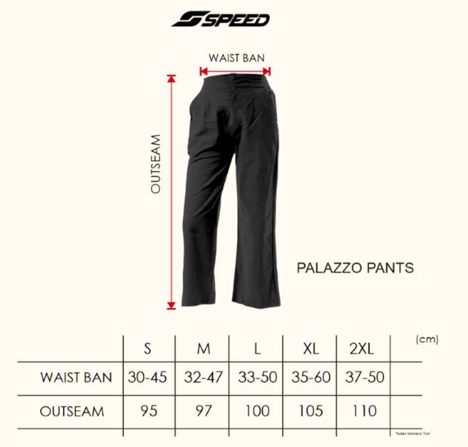 Celana olahraga wanita - Palazo Pant