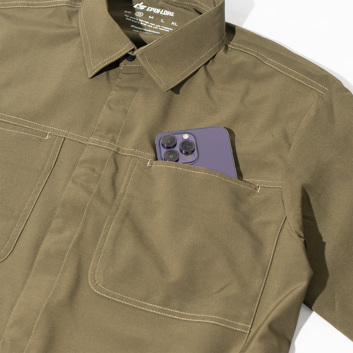 FlowShirt - Army - Epixlore Running Shirt