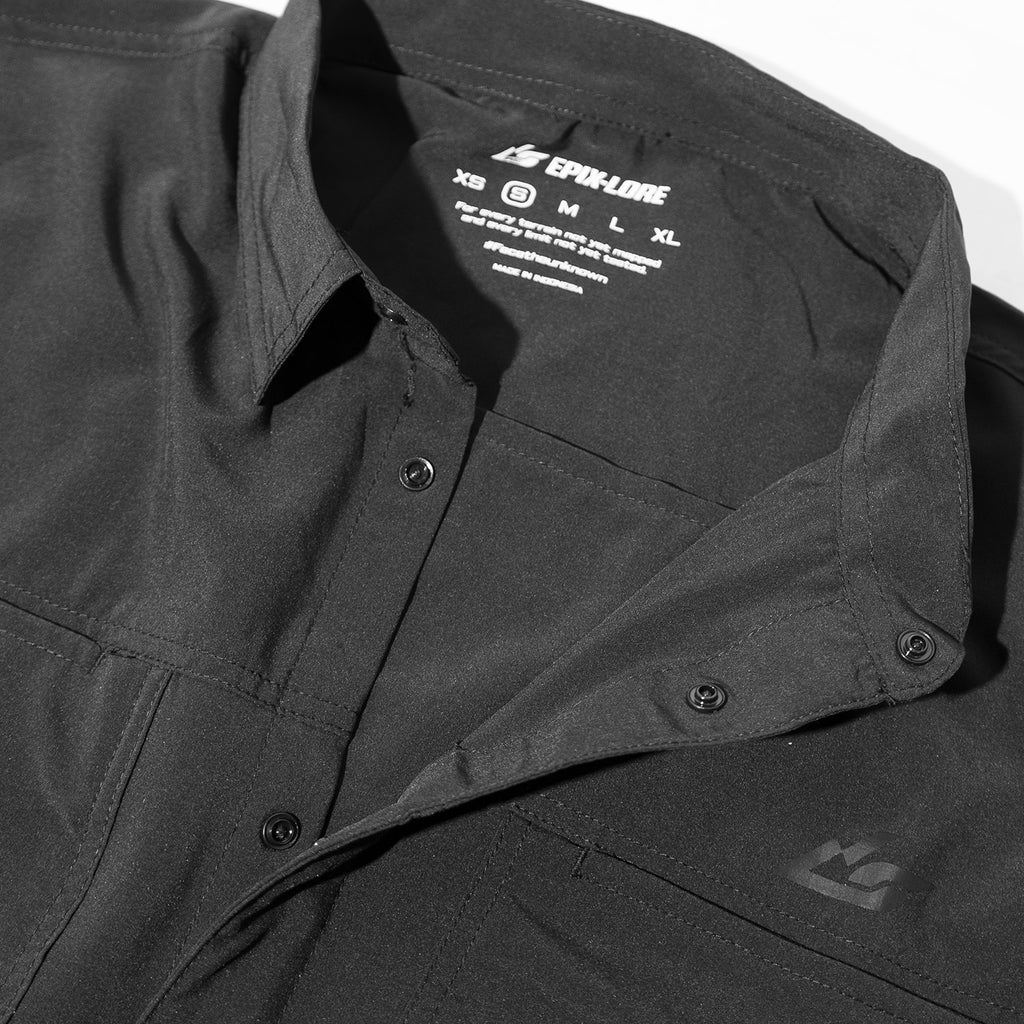 FlowShirt - Black - Epixlore Running Shirt
