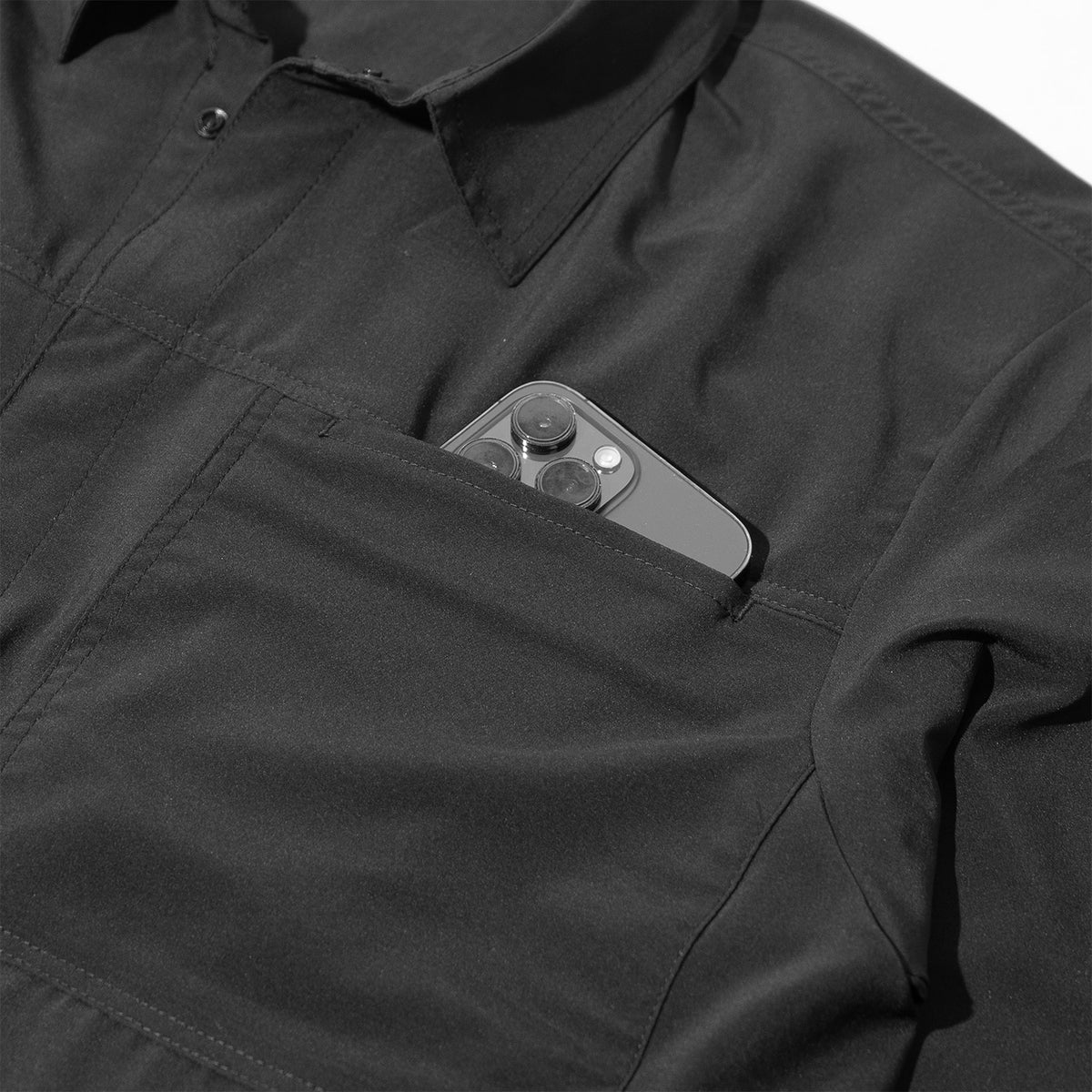 FlowShirt - Black - Epixlore Running Shirt