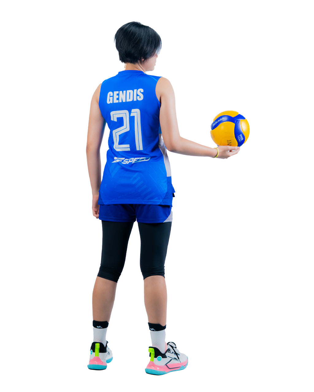 AVC 26 - Training Jersey Indonesia National Volleyball Team - Blue