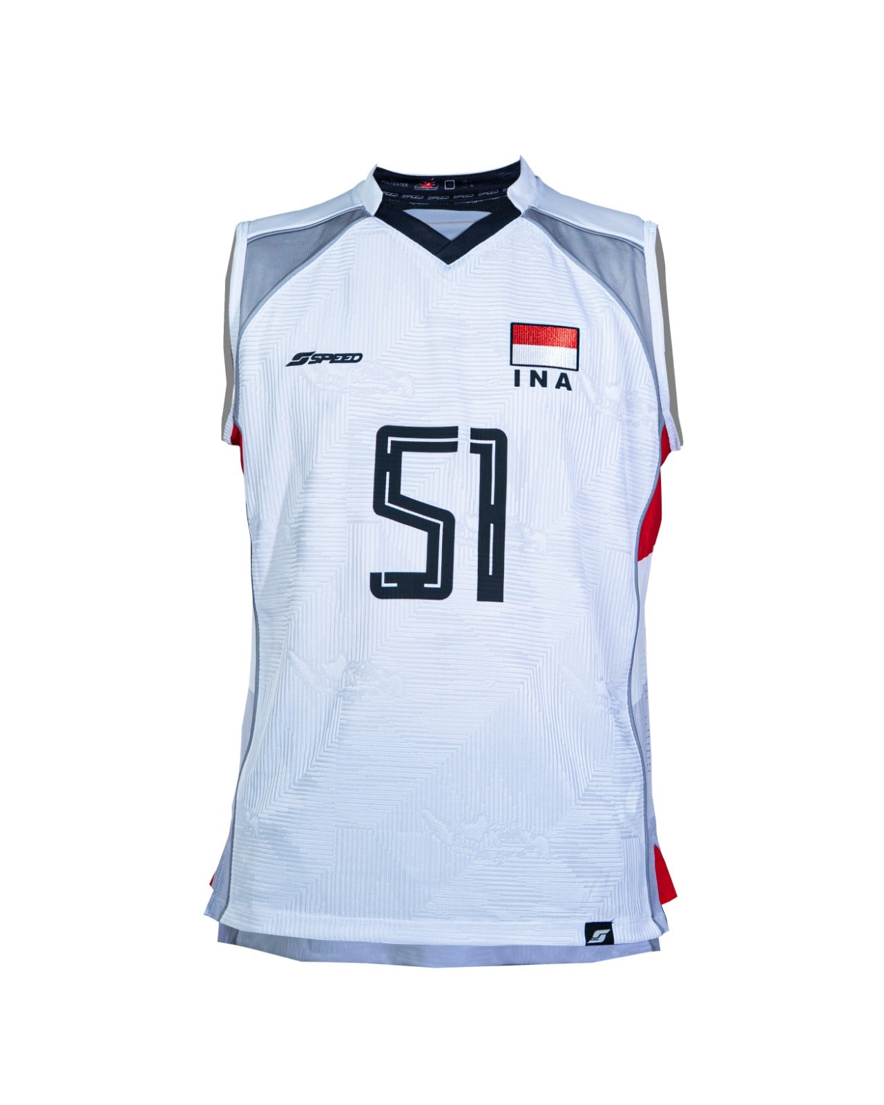 AVC 26 - Player Issue Indonesia National Volleyball Team - White