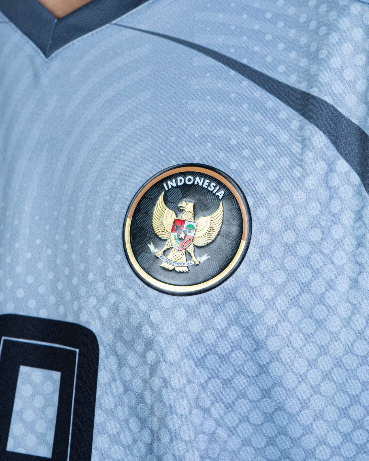AVC 26 - Training Jersey Indonesia National Volleyball Team - Gray