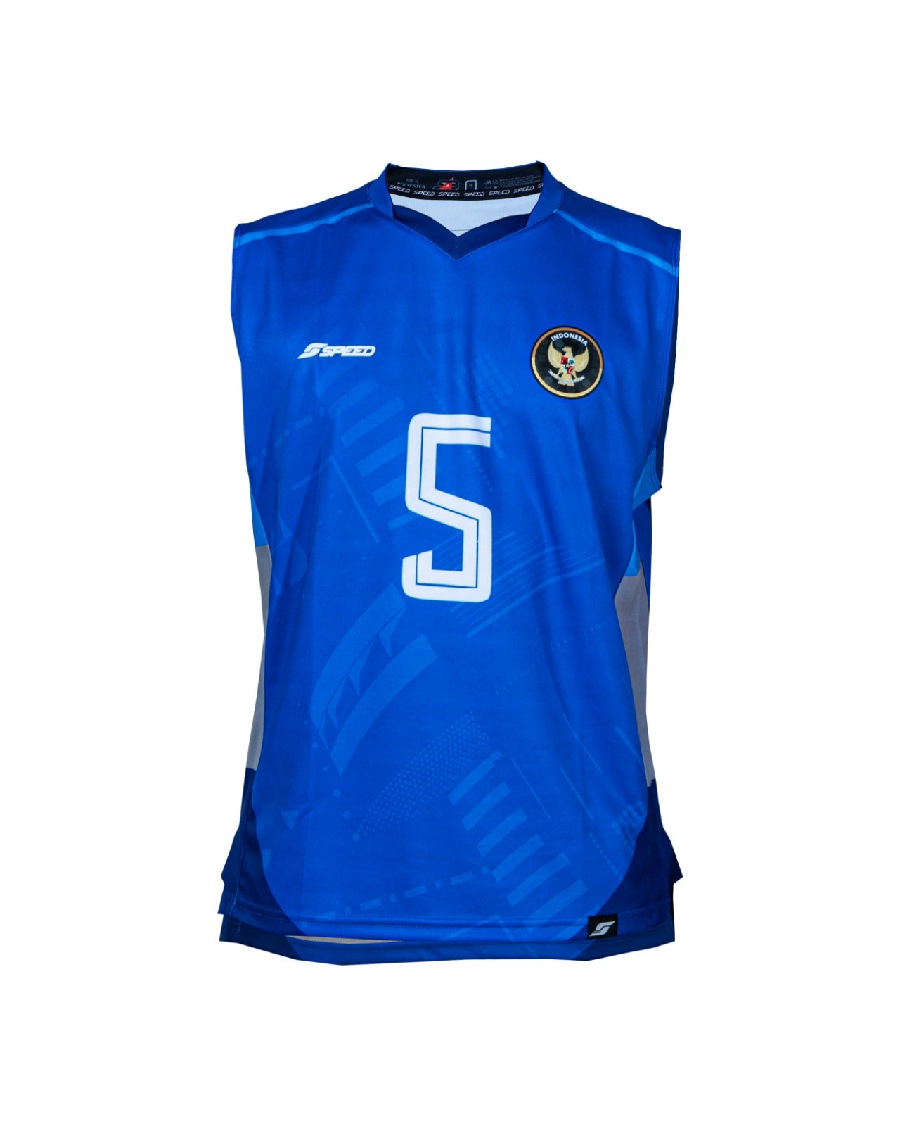AVC 26 - Training Jersey Indonesia National Volleyball Team - Blue
