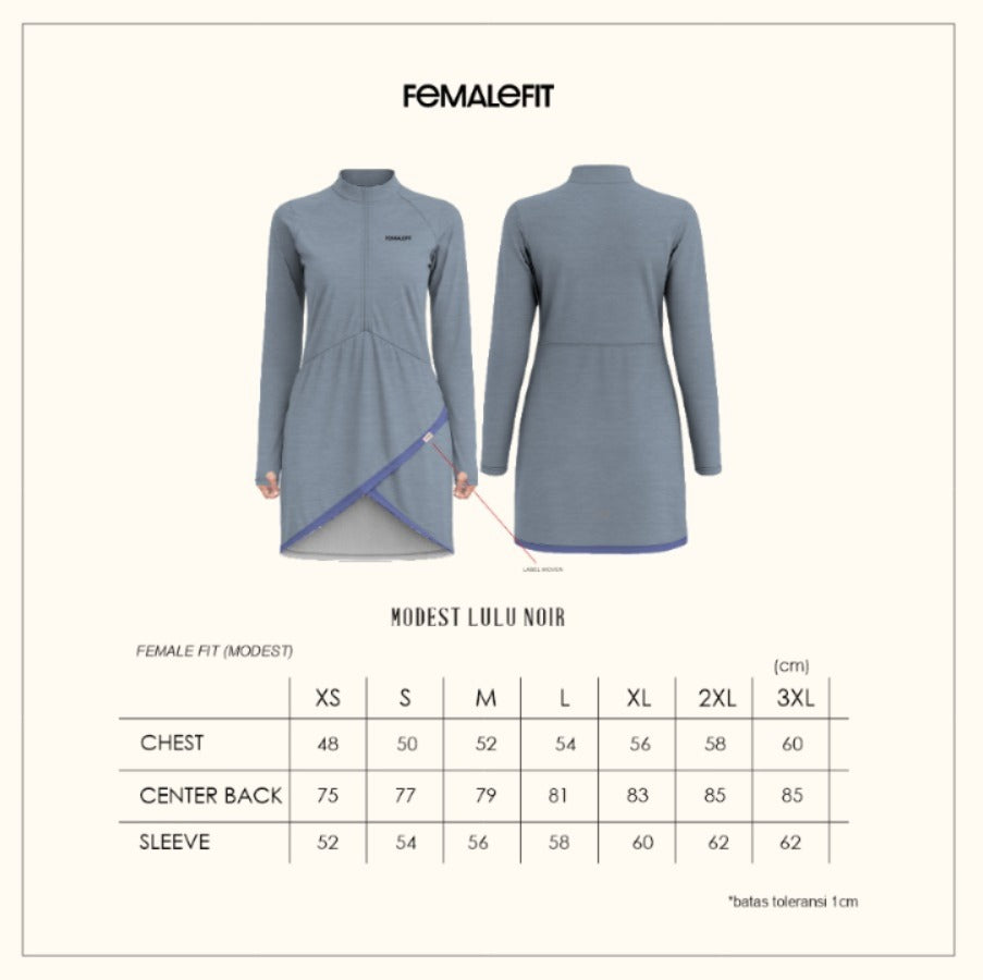 Sport Modest - Lulu Noir