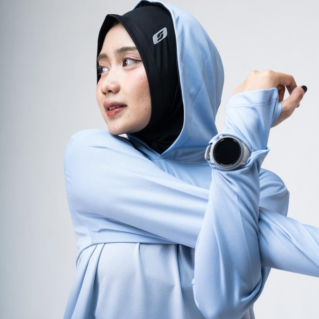 Sport Modest Biru