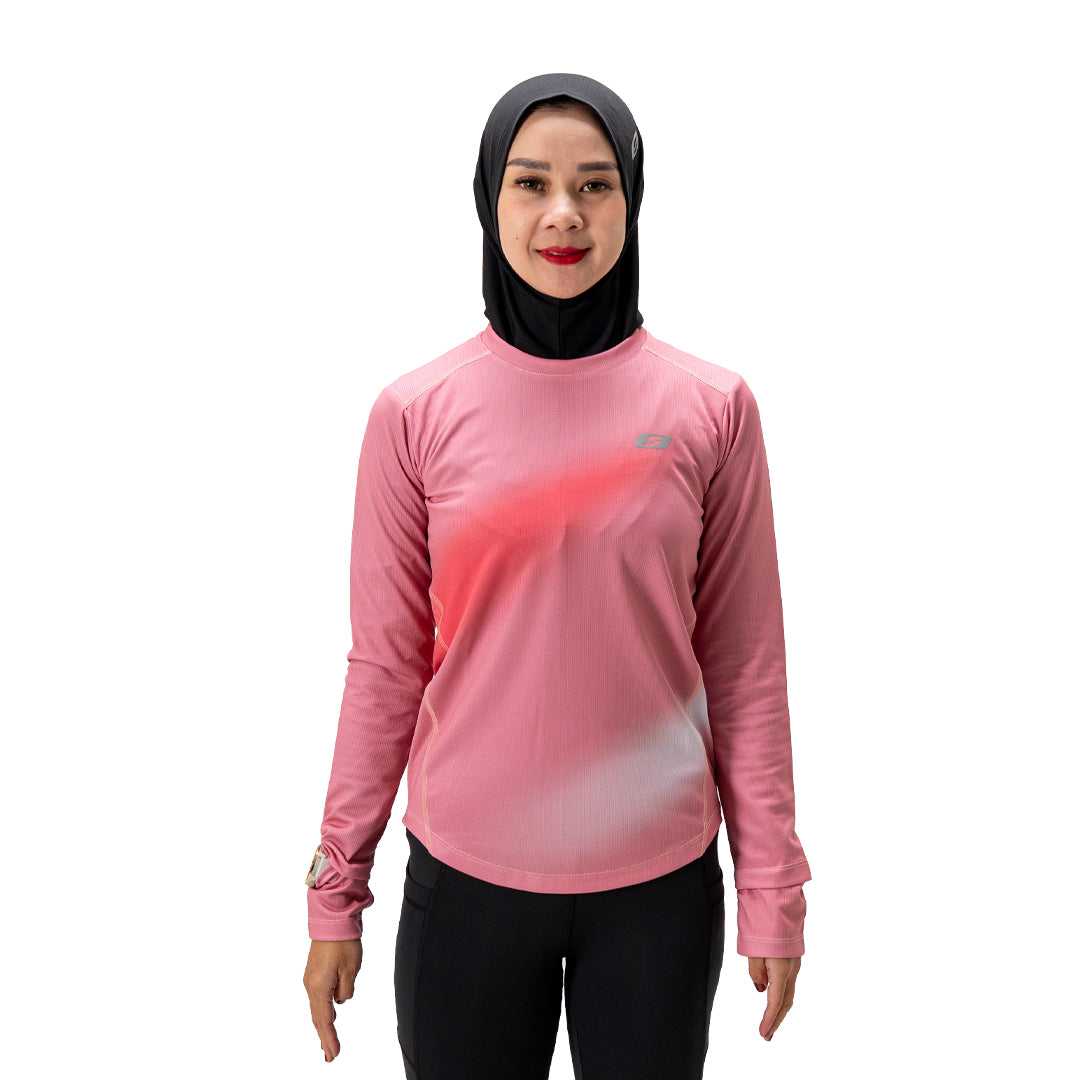 Jersey Olahraga Wanita - Fierce Pink