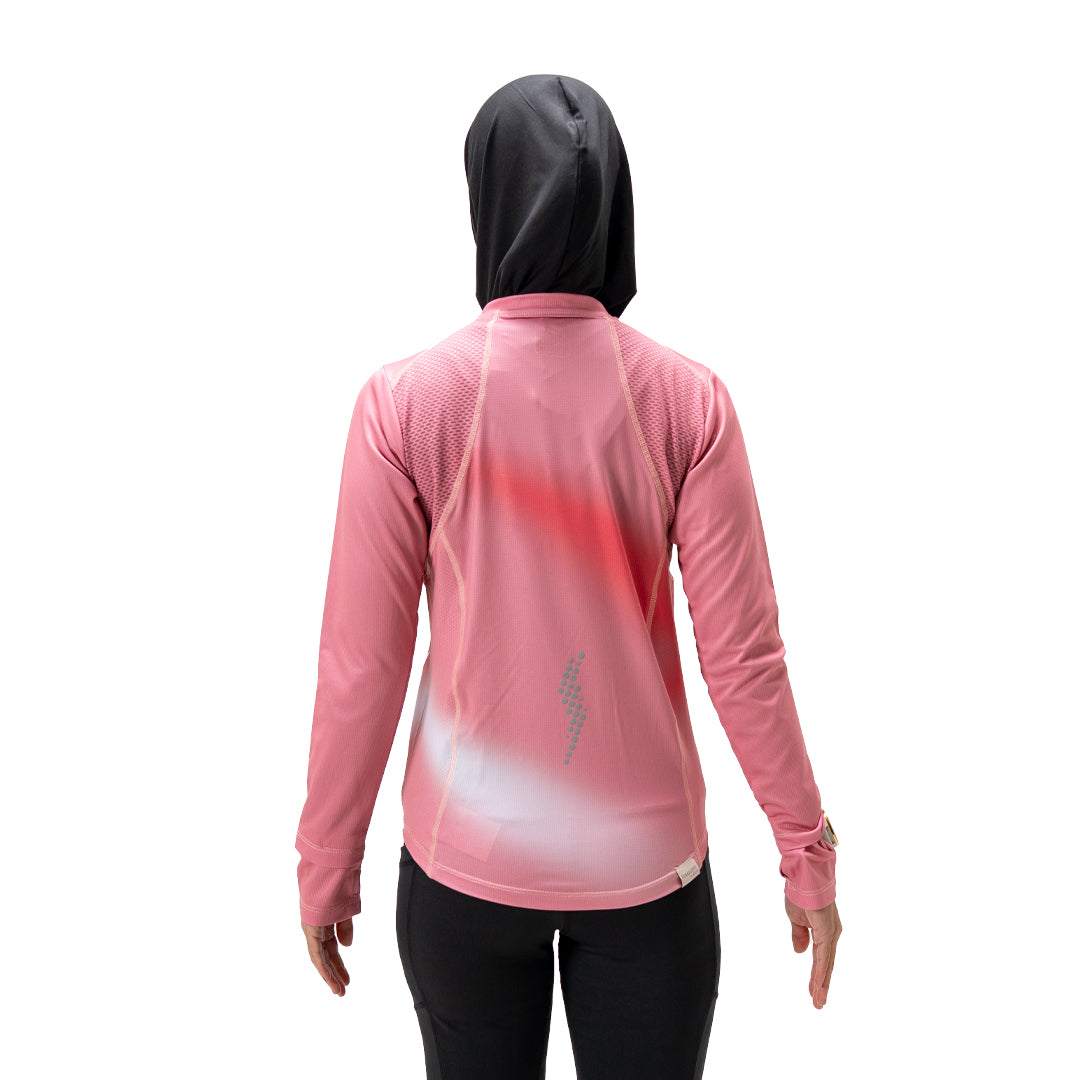 Jersey Olahraga Wanita - Fierce Pink