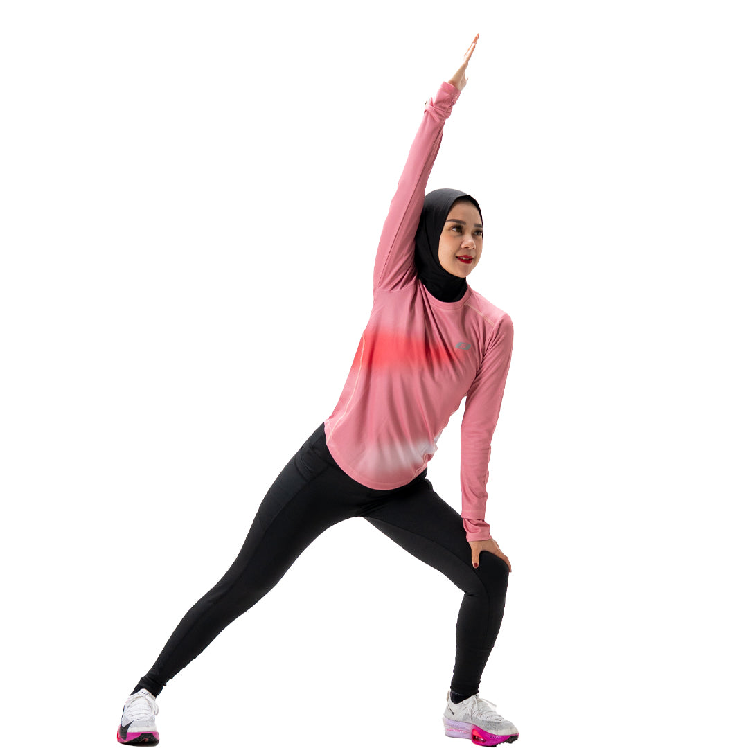 Jersey Olahraga Wanita - Fierce Pink