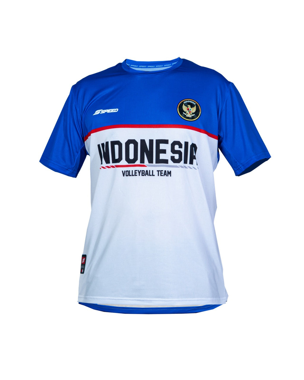 AVC 26 - Casual Jersey Indonesia National Volleyball Team - White Blue