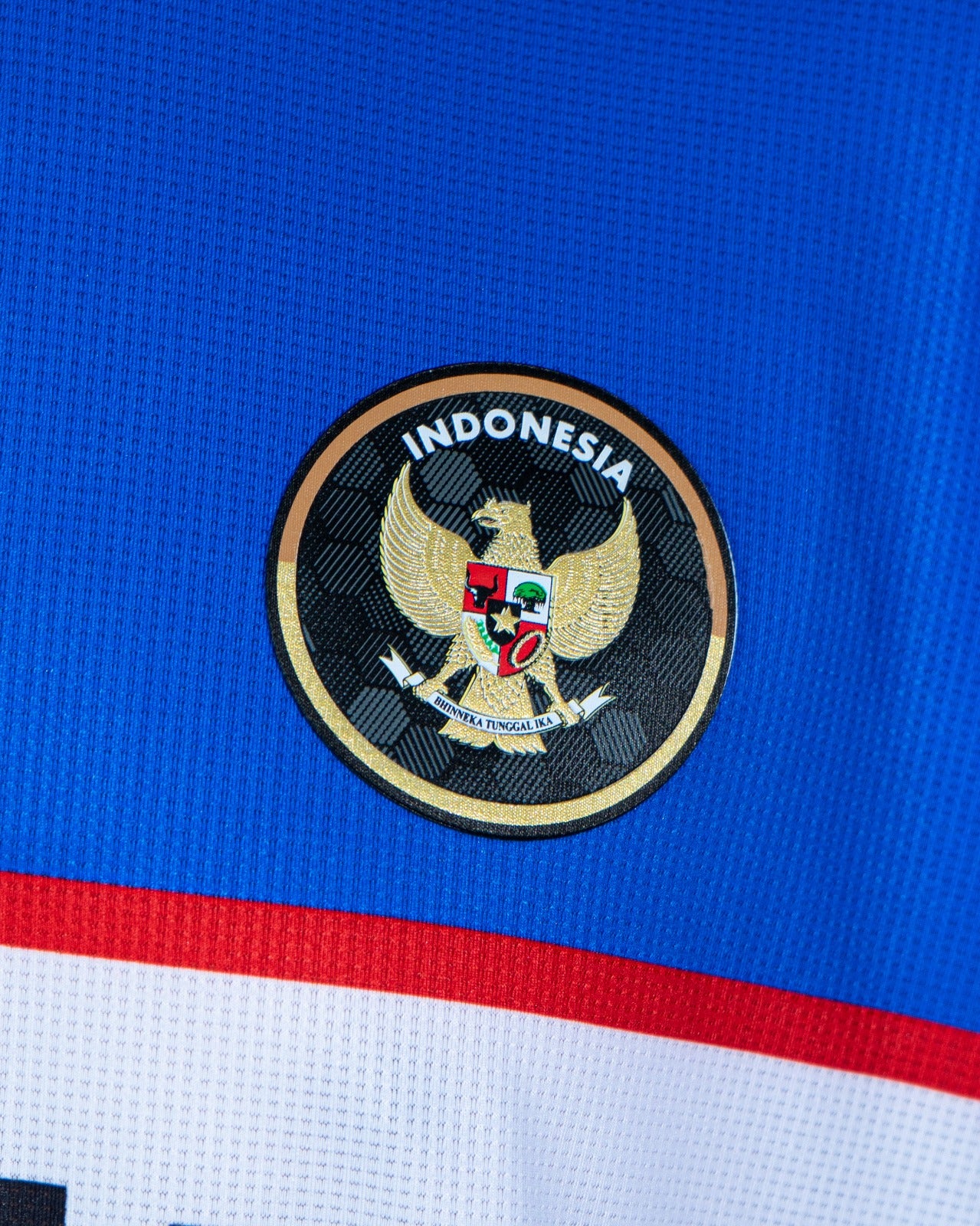 AVC 26 - Casual Jersey Indonesia National Volleyball Team - White Blue