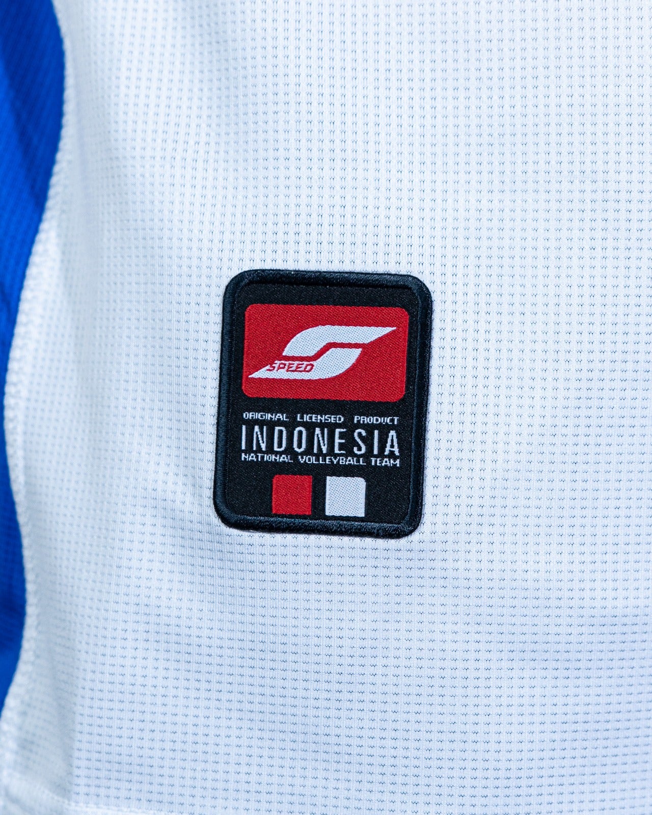 AVC 26 - Casual Jersey Indonesia National Volleyball Team - White Blue