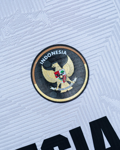 AVC 26 - Casual Polo Jersey Indonesia National Volleyball Team - White