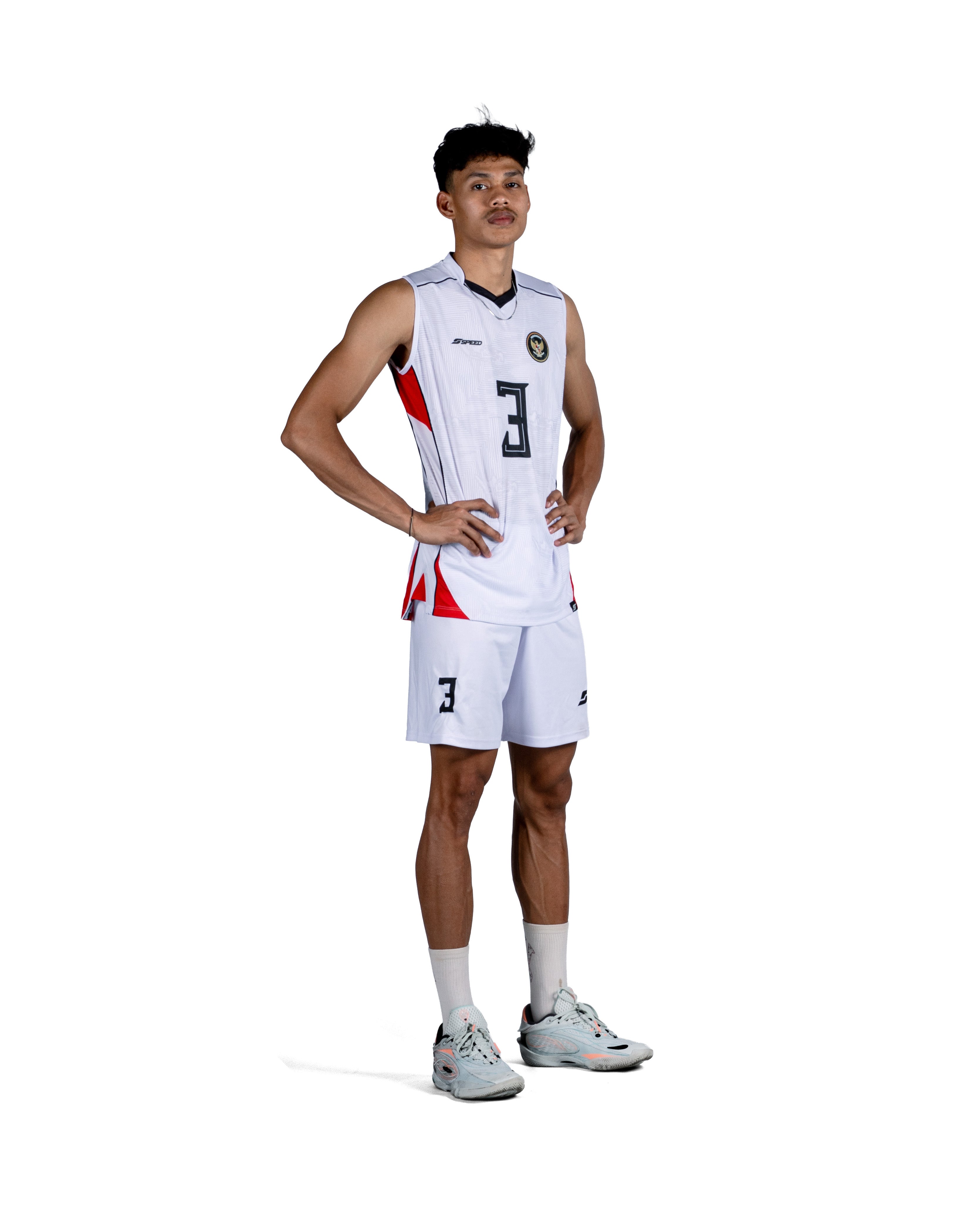 SEA V CUP 26 - Player Issue Indonesia National Volleyball Team - White