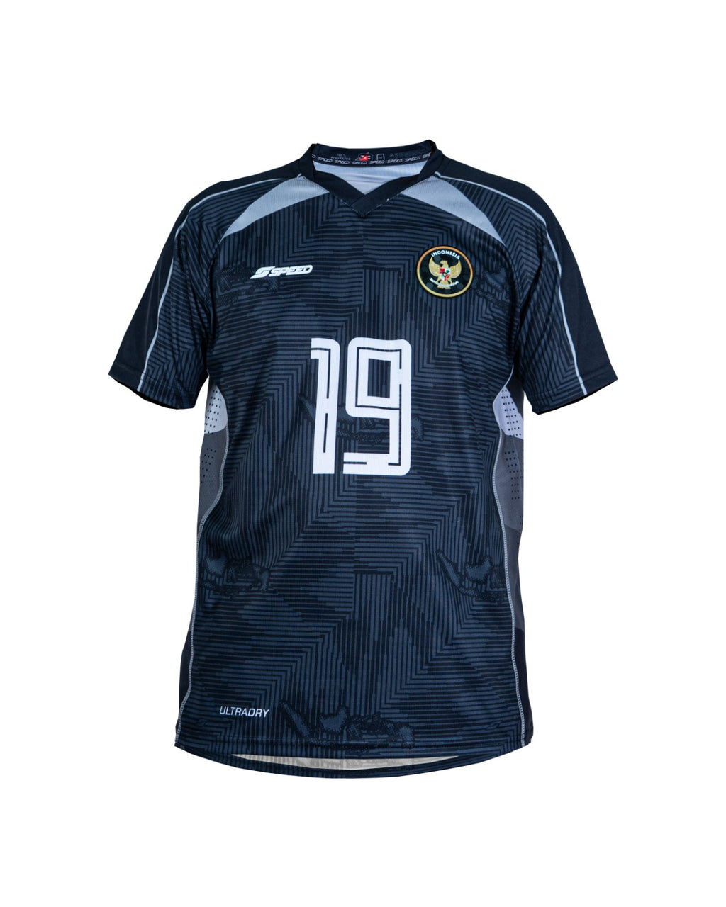 AVC 26 - Replica Jersey Indonesia National Volleyball Team - Black