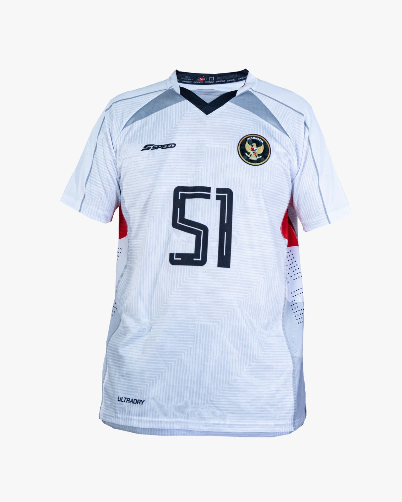 AVC 26 - Replica Jersey Indonesia National Volleyball Team - White