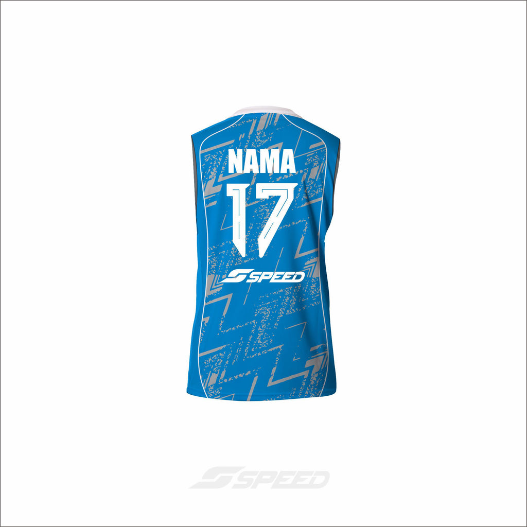 AVC 26 - Training Jersey Indonesia National Volleyball Team Continental - Biru