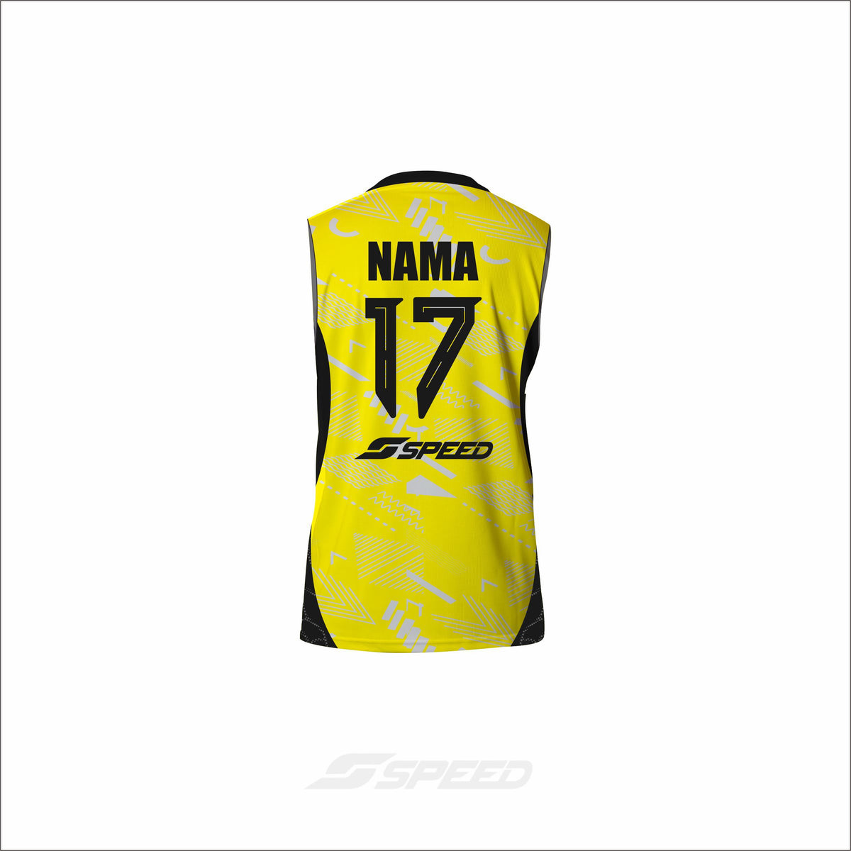 AVC 26 - Training Jersey Indonesia National Volleyball Team Continental - Kuning