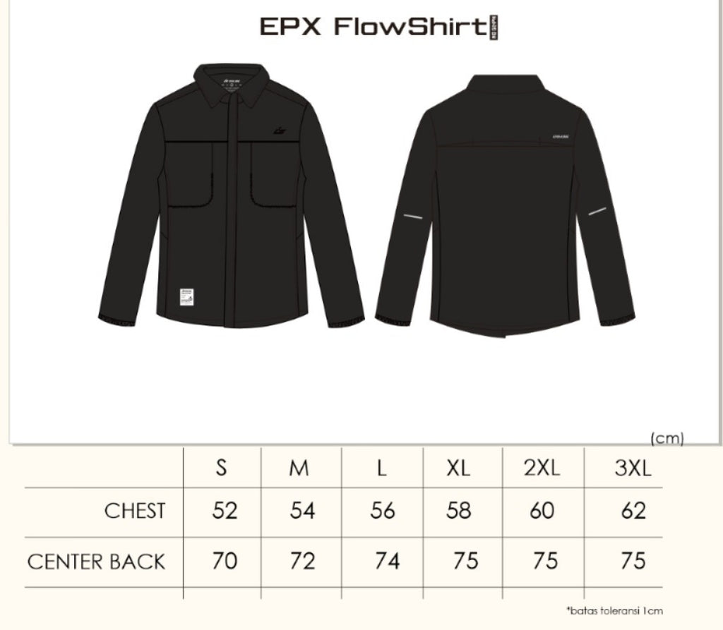 FlowShirt - Black - Epixlore Running Shirt