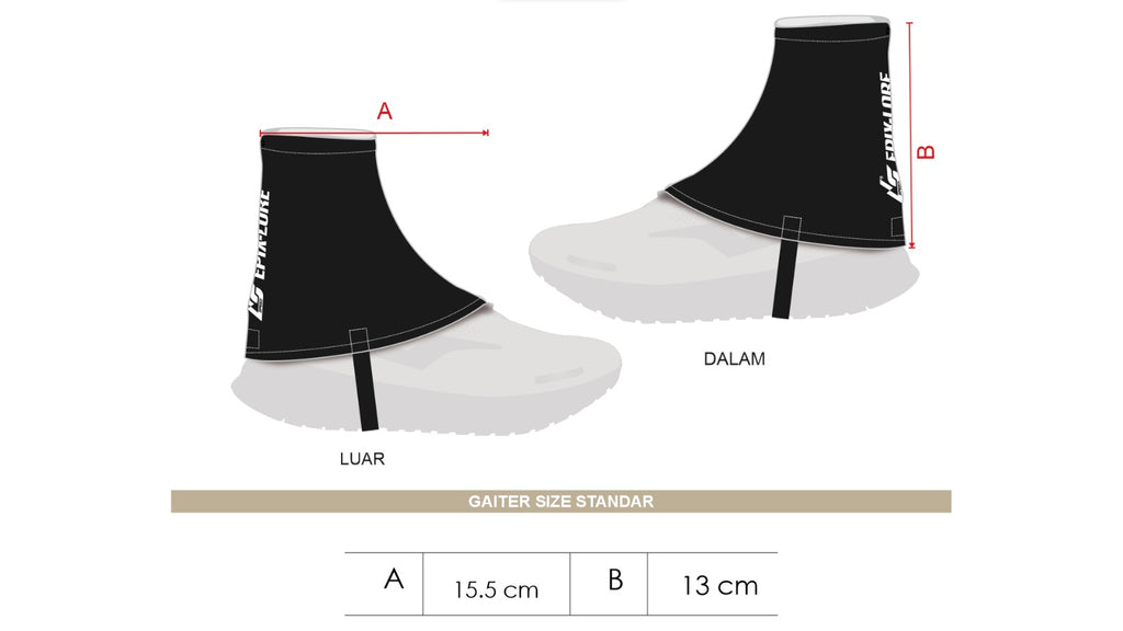 Epixlore Running Gaiters 2.0