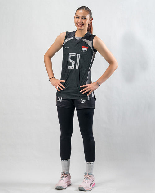 AVC 26 - Player Issue Indonesia National Volleyball Team - Black