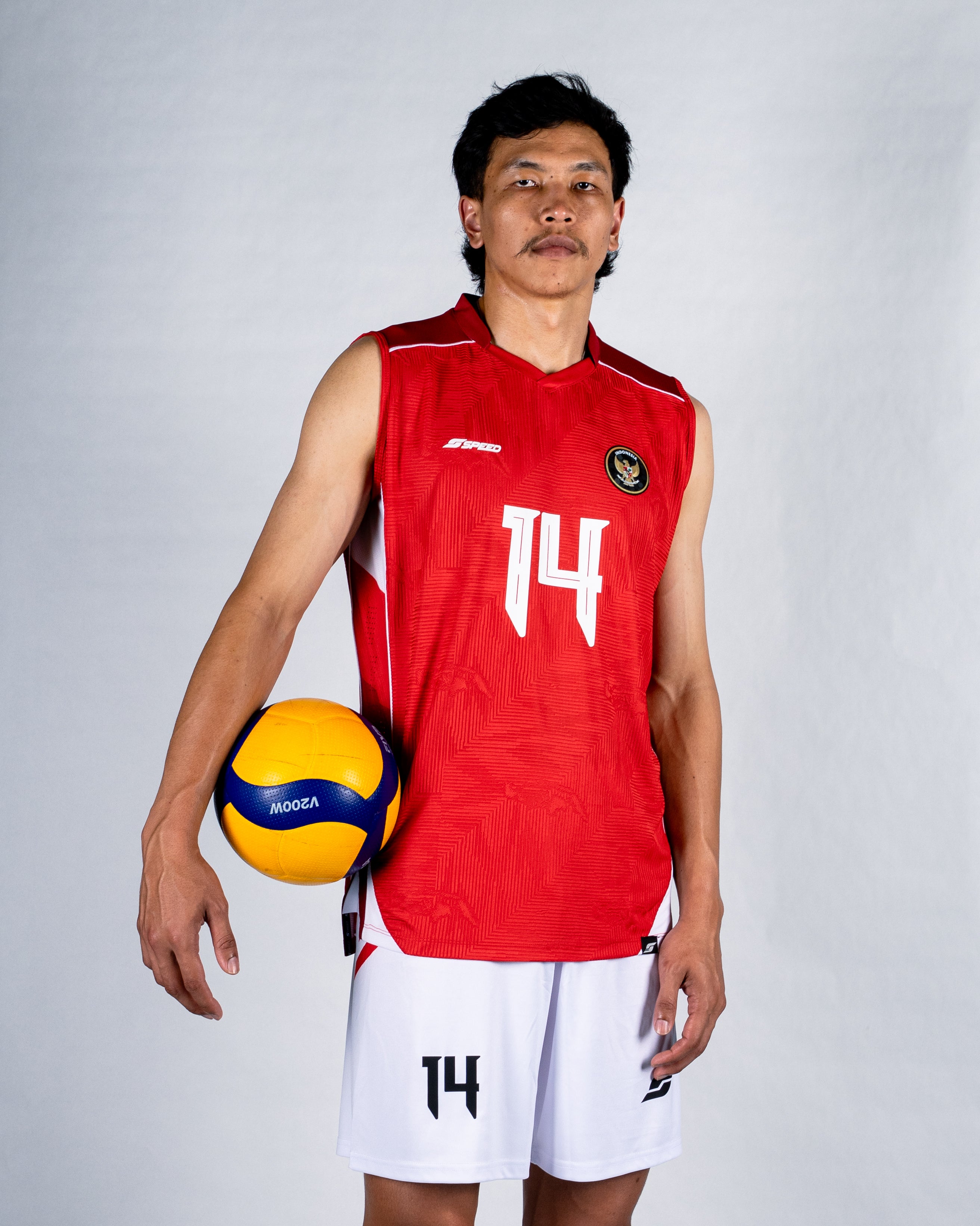 SEA V CUP 26 - Player Issue Indonesia National Volleyball Team - Red