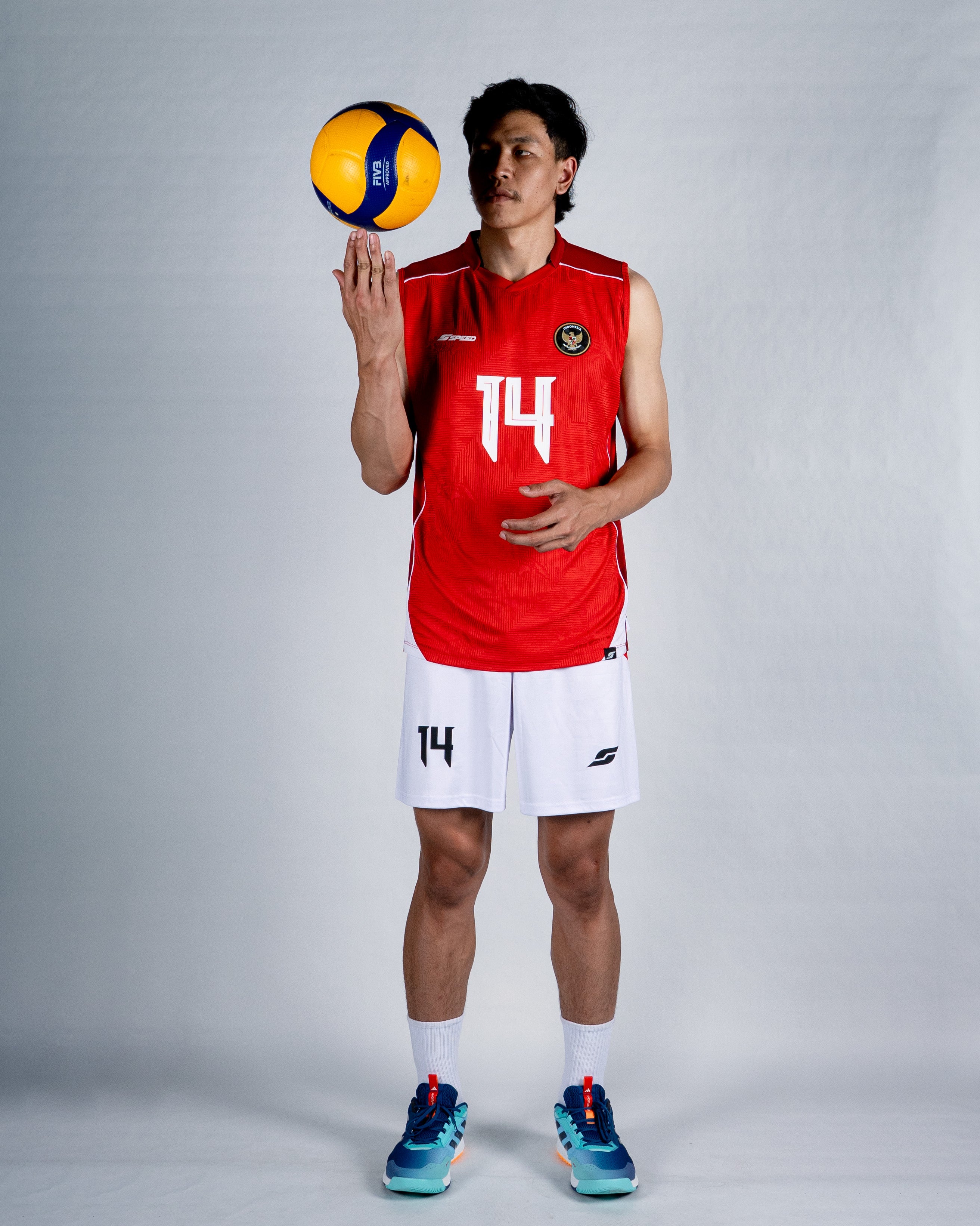 SEA V CUP 26 - Player Issue Indonesia National Volleyball Team - Red
